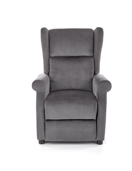 AGUSTIN 2 fotel wypoczynkowy popielaty (2p 1szt)