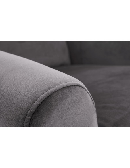 AGUSTIN 2 fotel wypoczynkowy popielaty (2p 1szt)