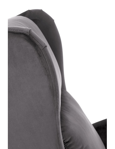 AGUSTIN 2 fotel wypoczynkowy popielaty (2p 1szt)