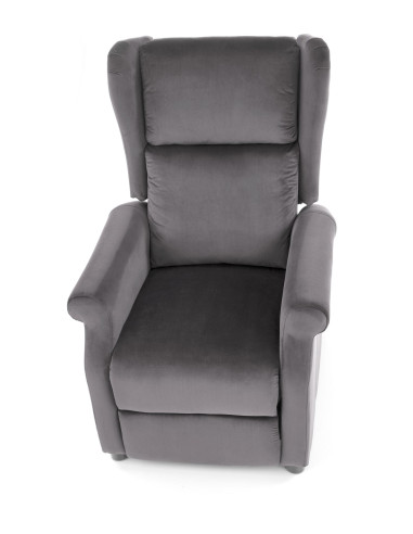 AGUSTIN 2 fotel wypoczynkowy popielaty (2p 1szt)