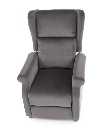 AGUSTIN 2 fotel wypoczynkowy popielaty (2p 1szt)