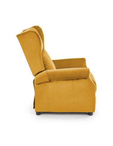 AGUSTIN 2 fotel wypoczynkowy musztardowy (2p 1szt)