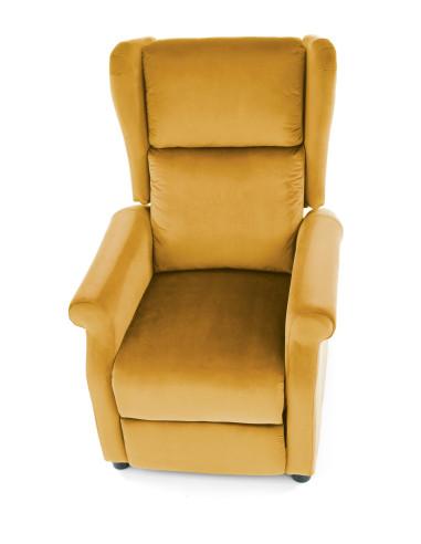 AGUSTIN 2 fotel wypoczynkowy musztardowy (2p 1szt)