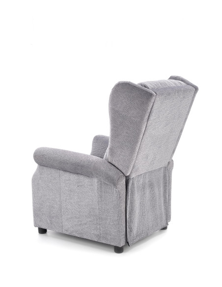 AGUSTIN fotel wypoczynkowy popiel (1p 1szt)