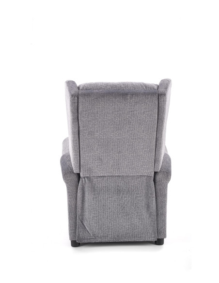 AGUSTIN fotel wypoczynkowy popiel (1p 1szt)