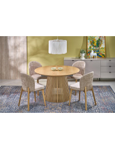 FARGO stół rozkładany, blat - naturalny, nogi - naturalny (2p 1szt)