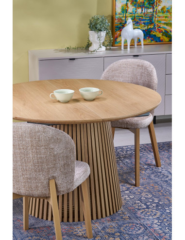 FARGO stół rozkładany, blat - naturalny, nogi - naturalny (2p 1szt)