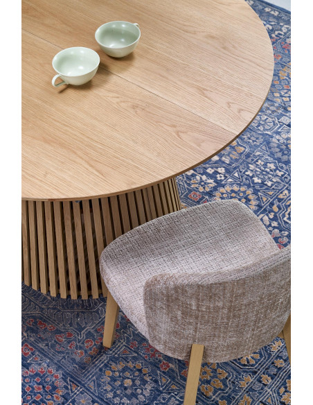 FARGO stół rozkładany, blat - naturalny, nogi - naturalny (2p 1szt)