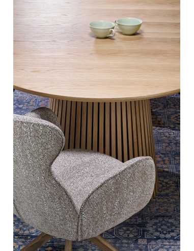 FARGO stół rozkładany, blat - naturalny, nogi - naturalny (2p 1szt)