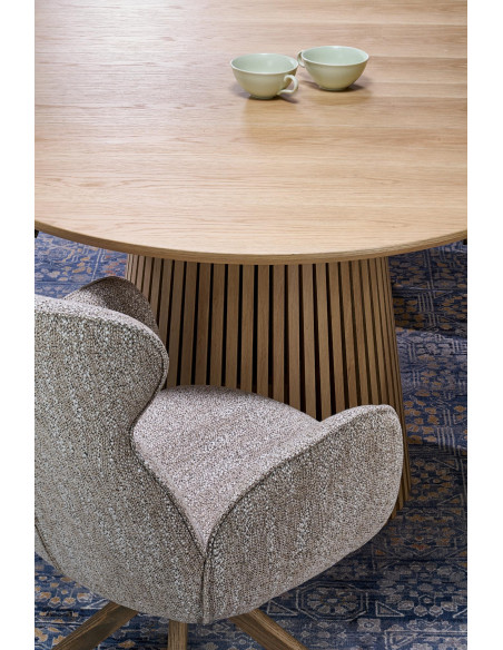 FARGO stół rozkładany, blat - naturalny, nogi - naturalny (2p 1szt)