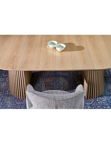 FARGO stół rozkładany, blat - naturalny, nogi - naturalny (2p 1szt)