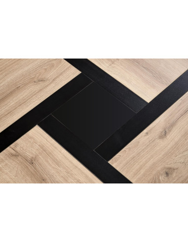 SEVILLA S ława blat: dąb craft, nogi: czarny (3p 1szt)