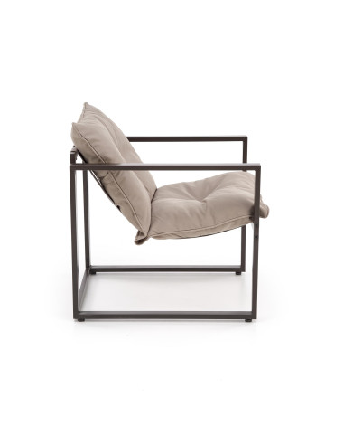 SHARK zestaw ogrodowy ( sofa + fotel 2x + ława ), ciemny brąz / cappuccino (1p 1szt)