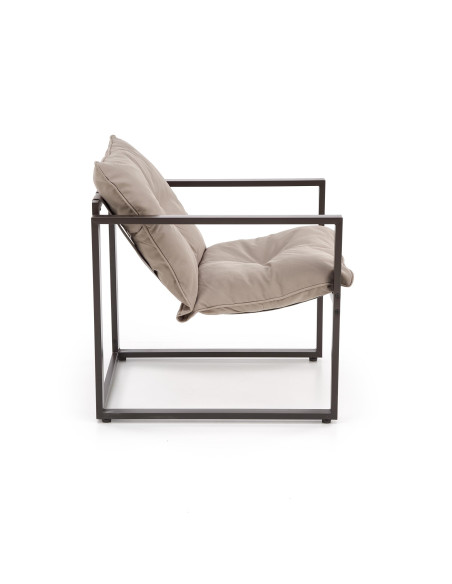 SHARK zestaw ogrodowy ( sofa + fotel 2x + ława ), ciemny brąz / cappuccino (1p 1szt)