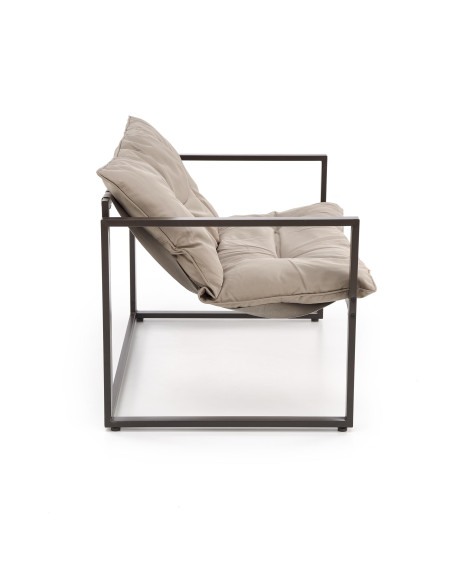 SHARK zestaw ogrodowy ( sofa + fotel 2x + ława ), ciemny brąz / cappuccino (1p 1szt)
