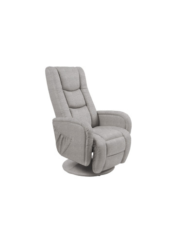 PULSAR 2 recliner z funkcją masażu popielaty