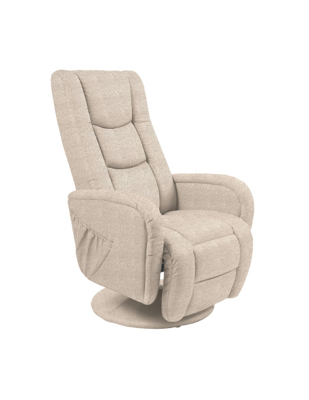 PULSAR 2 recliner z funkcją masażu beżowy