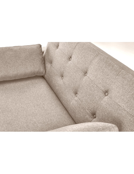 PAULINIO sofa rozkładana, beżowy (1p 1szt)
