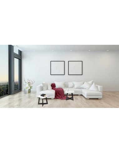 Nowoczesny stolik kawowy Amand S z blatem marmurowym Bianco Fashion-Home