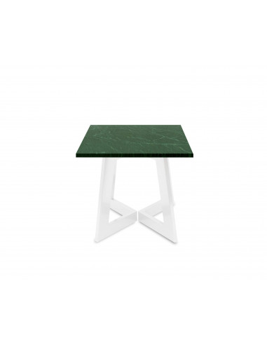 Nowoczesny stolik kawowy Amand S z blatem marmurowym Verde Fashion-Home