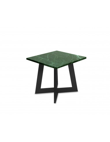 Nowoczesny stolik kawowy Amand S z blatem marmurowym Verde Fashion-Home