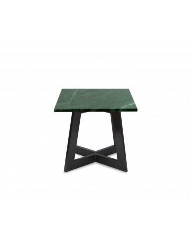 Nowoczesny stolik kawowy Amand S z blatem marmurowym Verde Fashion-Home