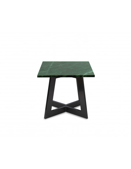 Nowoczesny stolik kawowy Amand S z blatem marmurowym Verde Fashion-Home