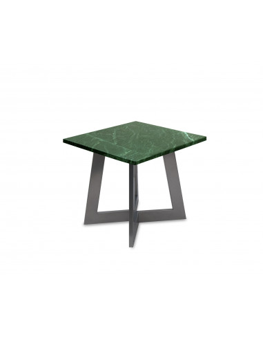 Nowoczesny stolik kawowy Amand S z blatem marmurowym Verde Fashion-Home