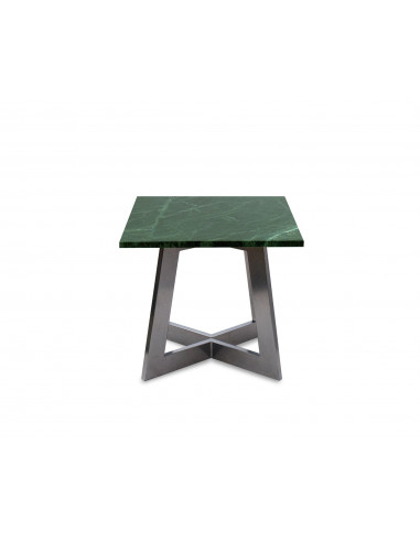 Nowoczesny stolik kawowy Amand S z blatem marmurowym Verde Fashion-Home