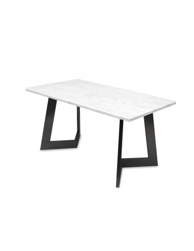 Nowoczesny stolik kawowy Amand L z blatem marmurowym Bianco Fashion-Home