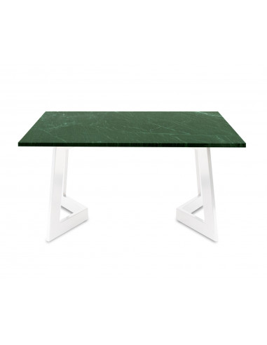 Nowoczesny stolik kawowy Amand L z blatem marmurowym Verde Fashion-Home