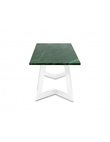 Nowoczesny stolik kawowy Amand L z blatem marmurowym Verde Fashion-Home