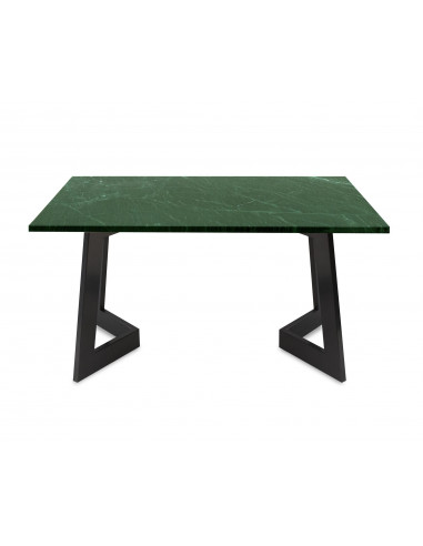 Nowoczesny stolik kawowy Amand L z blatem marmurowym Verde Fashion-Home