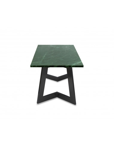 Nowoczesny stolik kawowy Amand L z blatem marmurowym Verde Fashion-Home