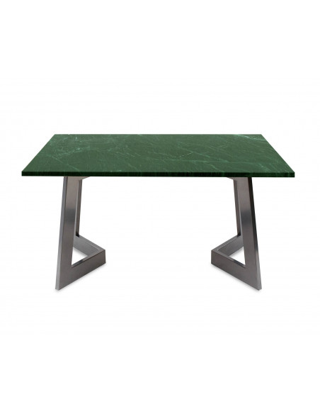 Nowoczesny stolik kawowy Amand L z blatem marmurowym Verde Fashion-Home