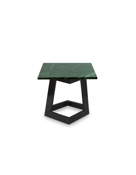 Designerski stolik kawowy Damon S z blatem marmurowym Verde Fashion-Home