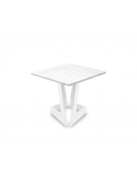 Designerski stolik kawowy Namad S z blatem marmurowym Bianco Fashion-Home