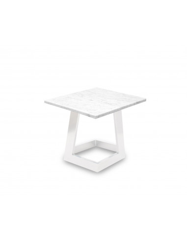 Designerski stolik kawowy Namad S z blatem marmurowym Bianco Fashion-Home