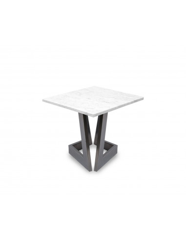 Designerski stolik kawowy Namad S z blatem marmurowym Bianco Fashion-Home