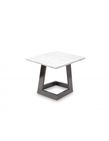 Designerski stolik kawowy Namad S z blatem marmurowym Bianco Fashion-Home