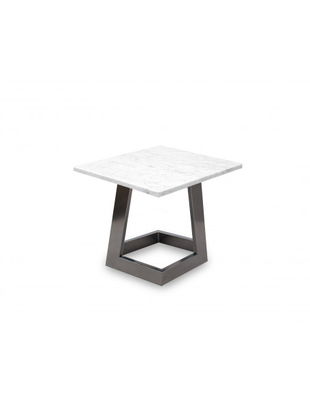 Designerski stolik kawowy Namad S z blatem marmurowym Bianco Fashion-Home
