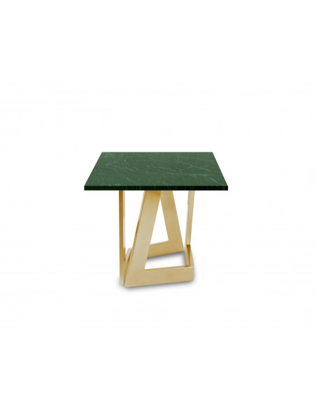 Designerski stolik kawowy Namad S z blatem marmurowym Verde Fashion-Home