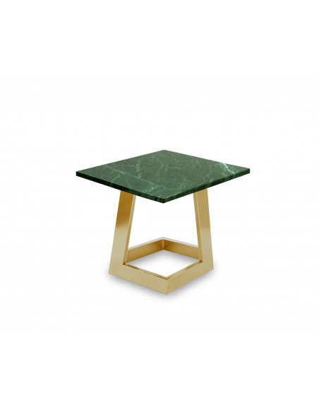 Designerski stolik kawowy Namad S z blatem marmurowym Verde Fashion-Home