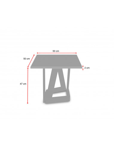 Designerski stolik kawowy Namad S z blatem marmurowym Verde Fashion-Home
