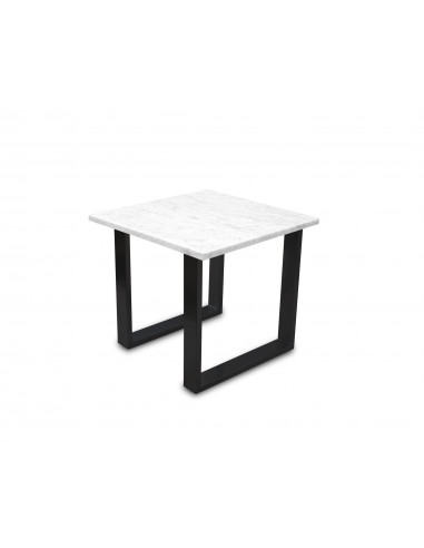 Tradycyjny stolik kawowy Fini S z blatem marmurowym Bianco Fashion-Home