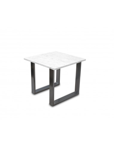 Tradycyjny stolik kawowy Fini S z blatem marmurowym Bianco Fashion-Home