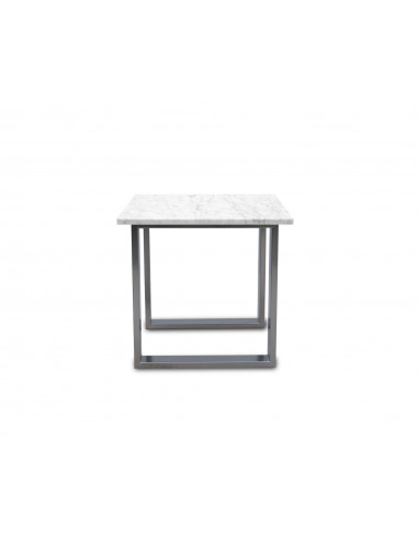 Tradycyjny stolik kawowy Fini S z blatem marmurowym Bianco Fashion-Home