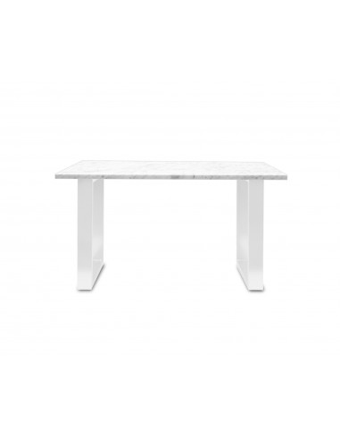 Tradycyjny stolik kawowy Fini L z blatem marmurowym Bianco Fashion-Home