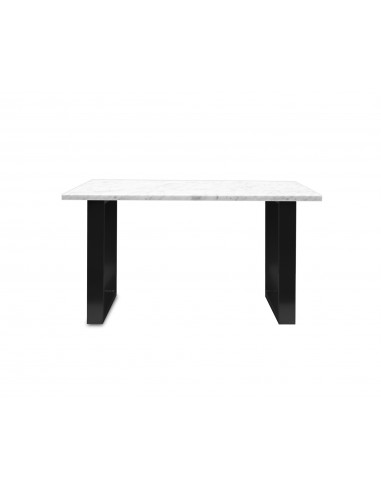 Tradycyjny stolik kawowy Fini L z blatem marmurowym Bianco Fashion-Home