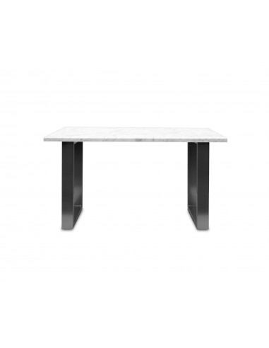 Tradycyjny stolik kawowy Fini L z blatem marmurowym Bianco Fashion-Home